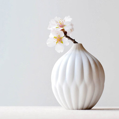 small textured vase