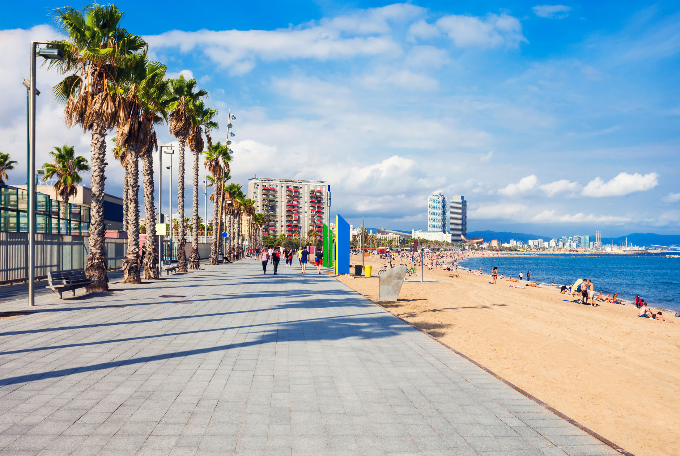 Playa de la Barceloneta, Barcelona