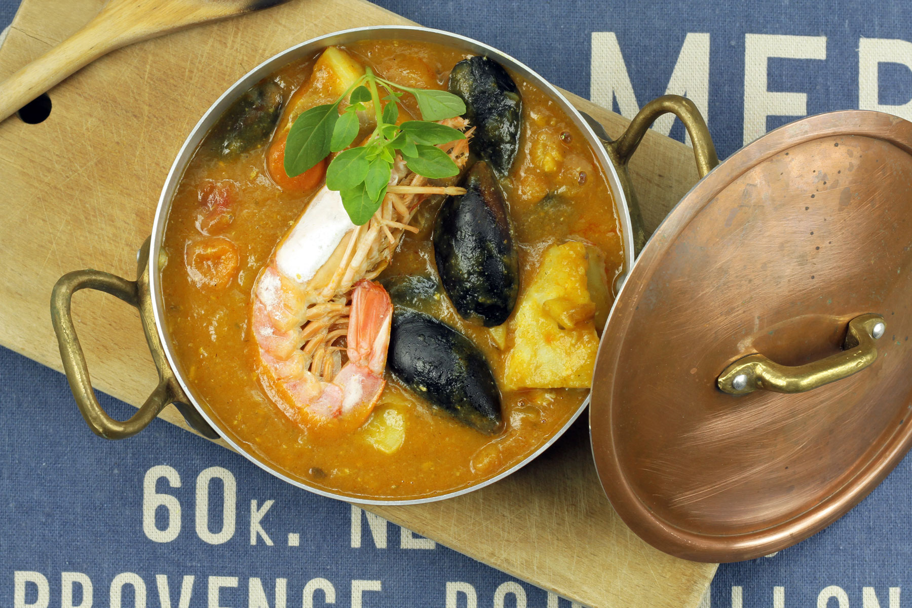 bouillabaise in Marseille, France