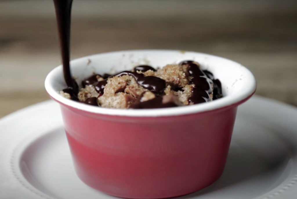 bread pudding with dark chocolate salted caramel chocolate recipe