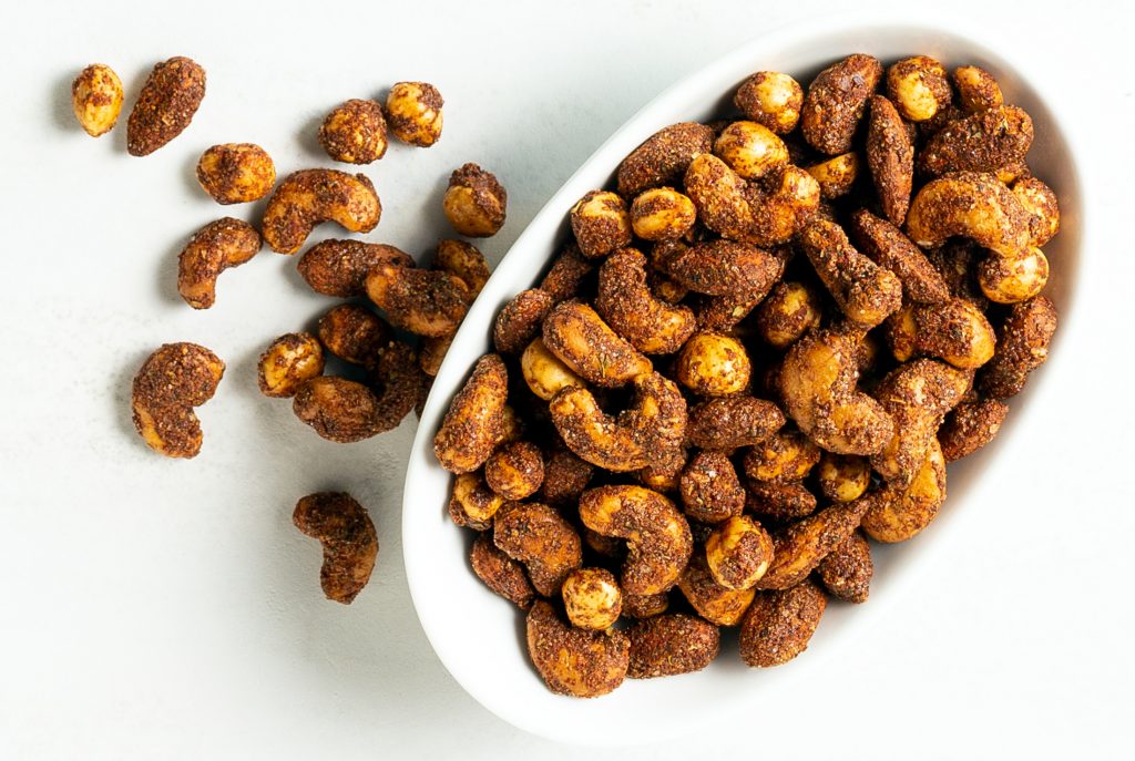 Caribbean spiced nuts recipe