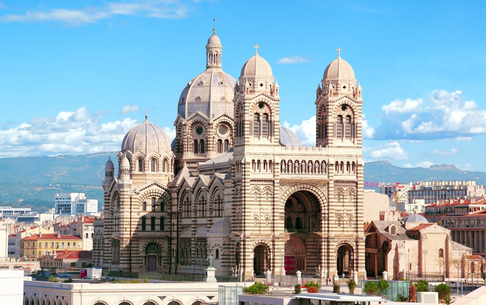 cathédrale de la major in Marseille, France