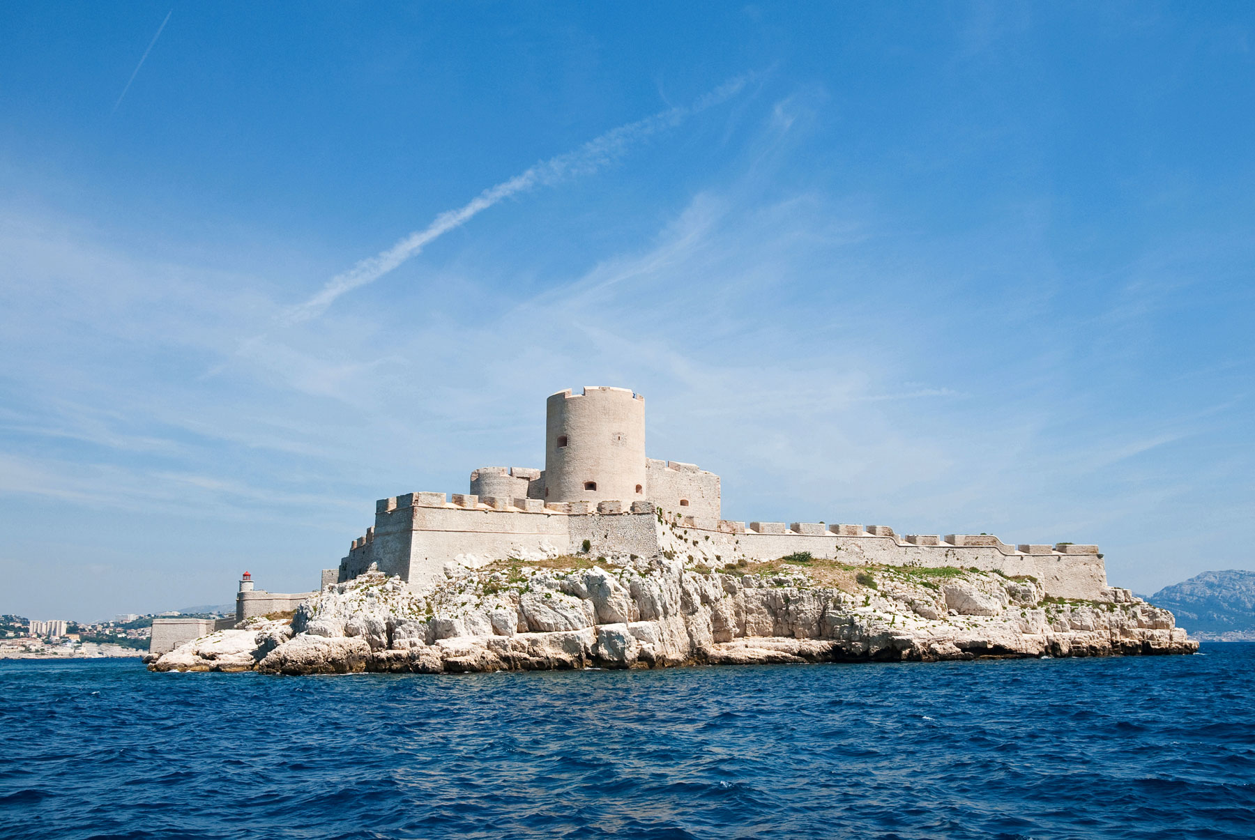 château d'if in Marseille, France