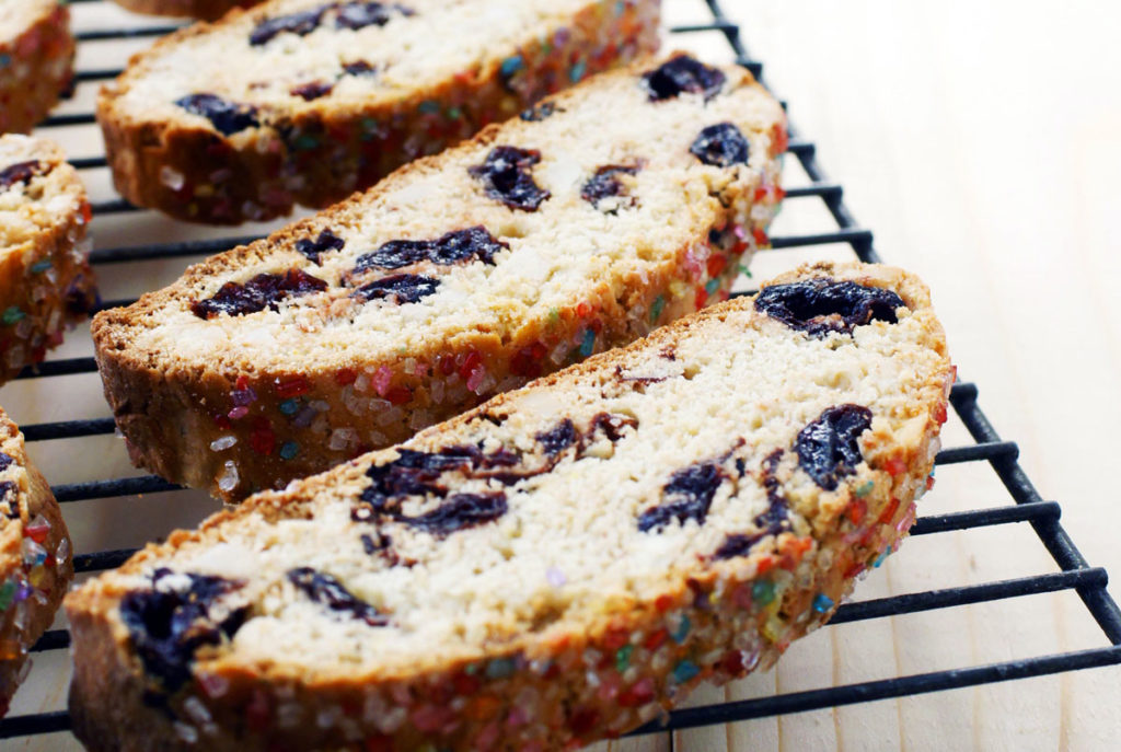 cherry amaretto biscotti recipe