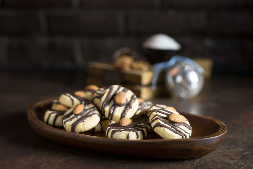 chocolate striped coconut cookie recipe