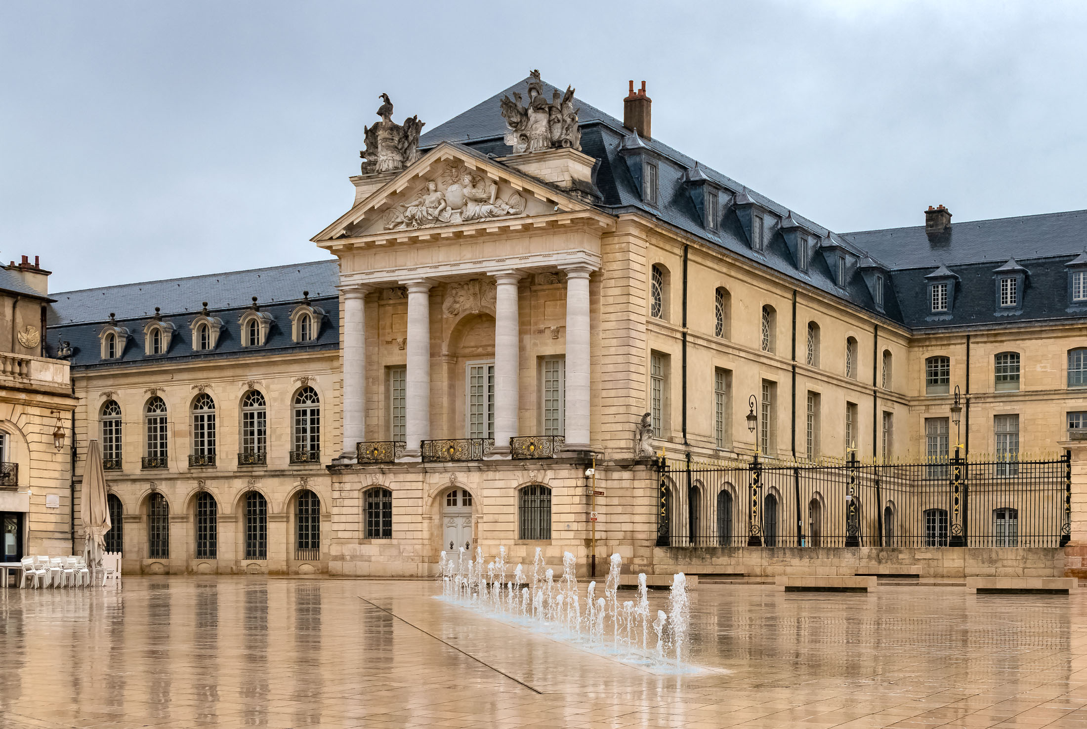 palace of dukes, liberation square, Dijon France