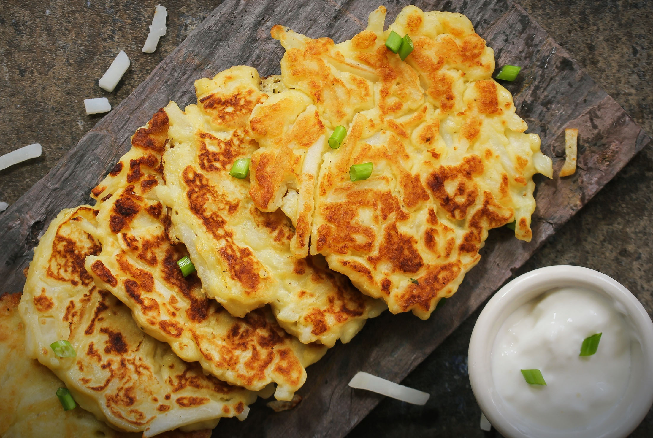 Irish potato pancakes