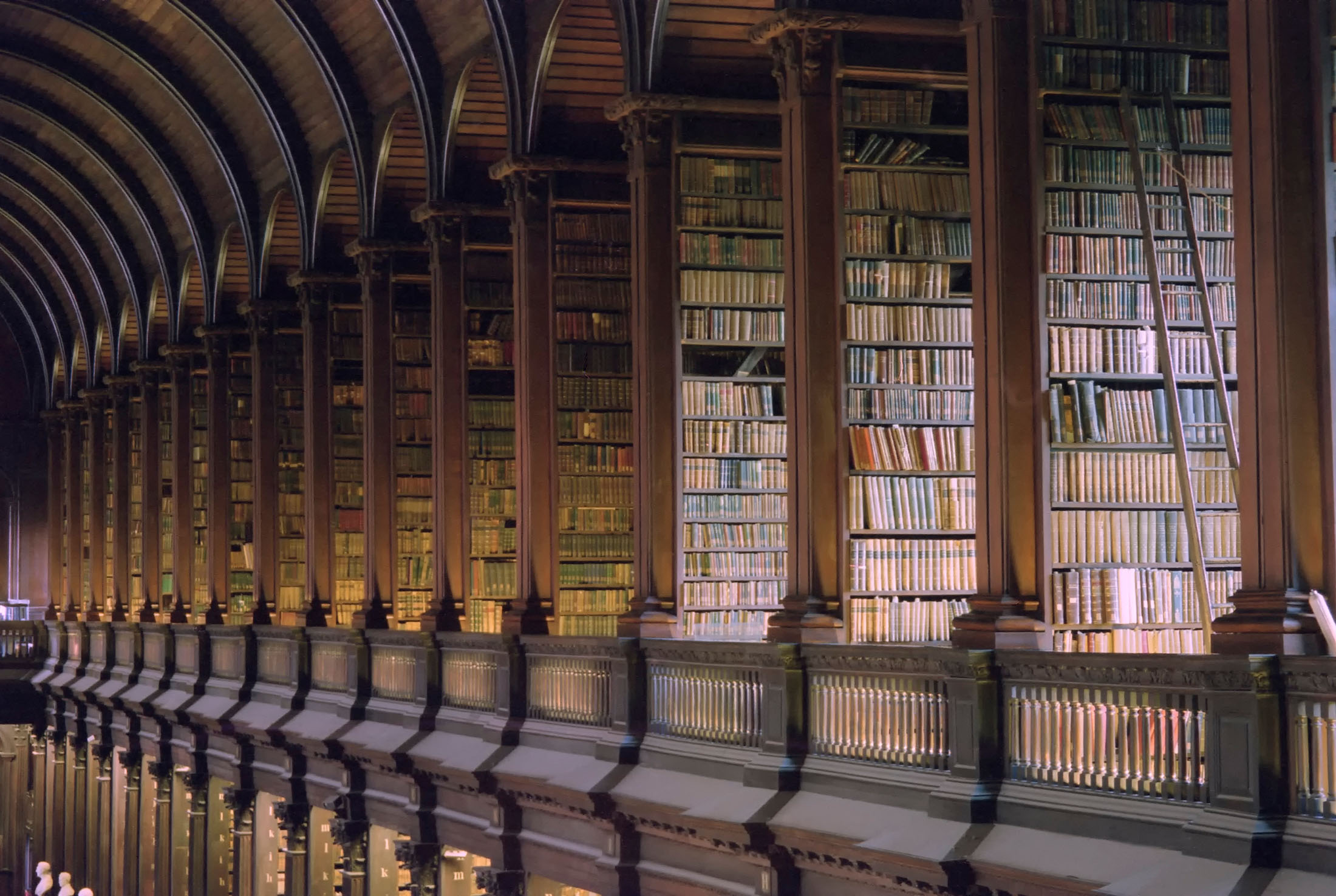 trinity college library - dublin, ireland