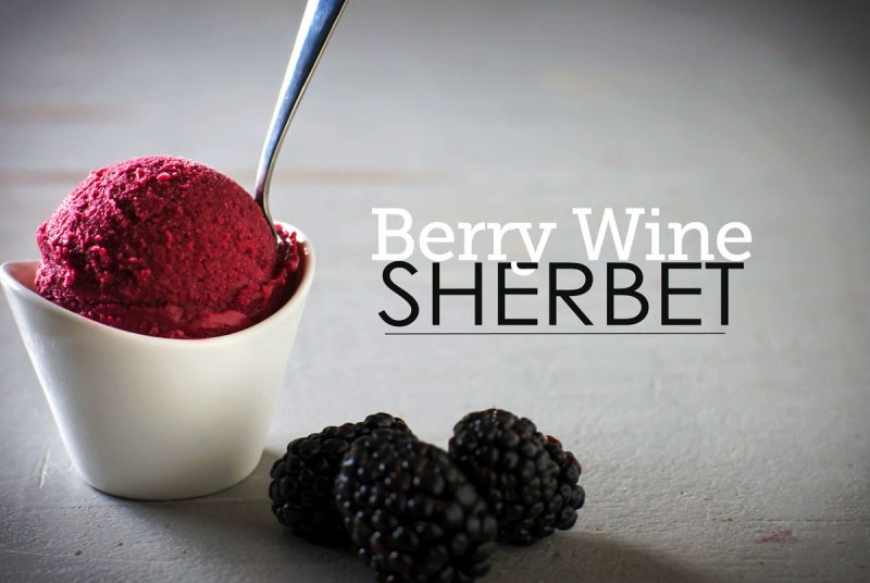 berry wine sherbet recipe