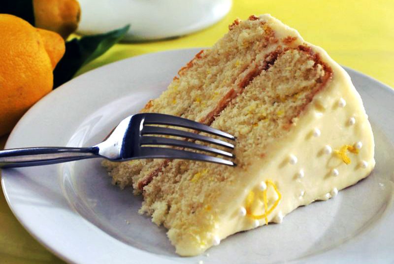 lemon thyme layer cake recipe
