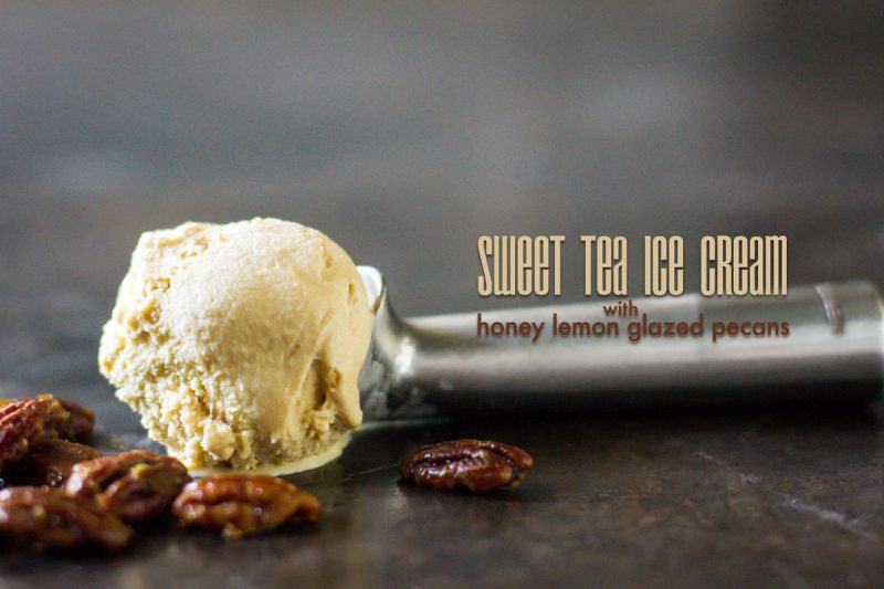 sweet tea ice cream recipe