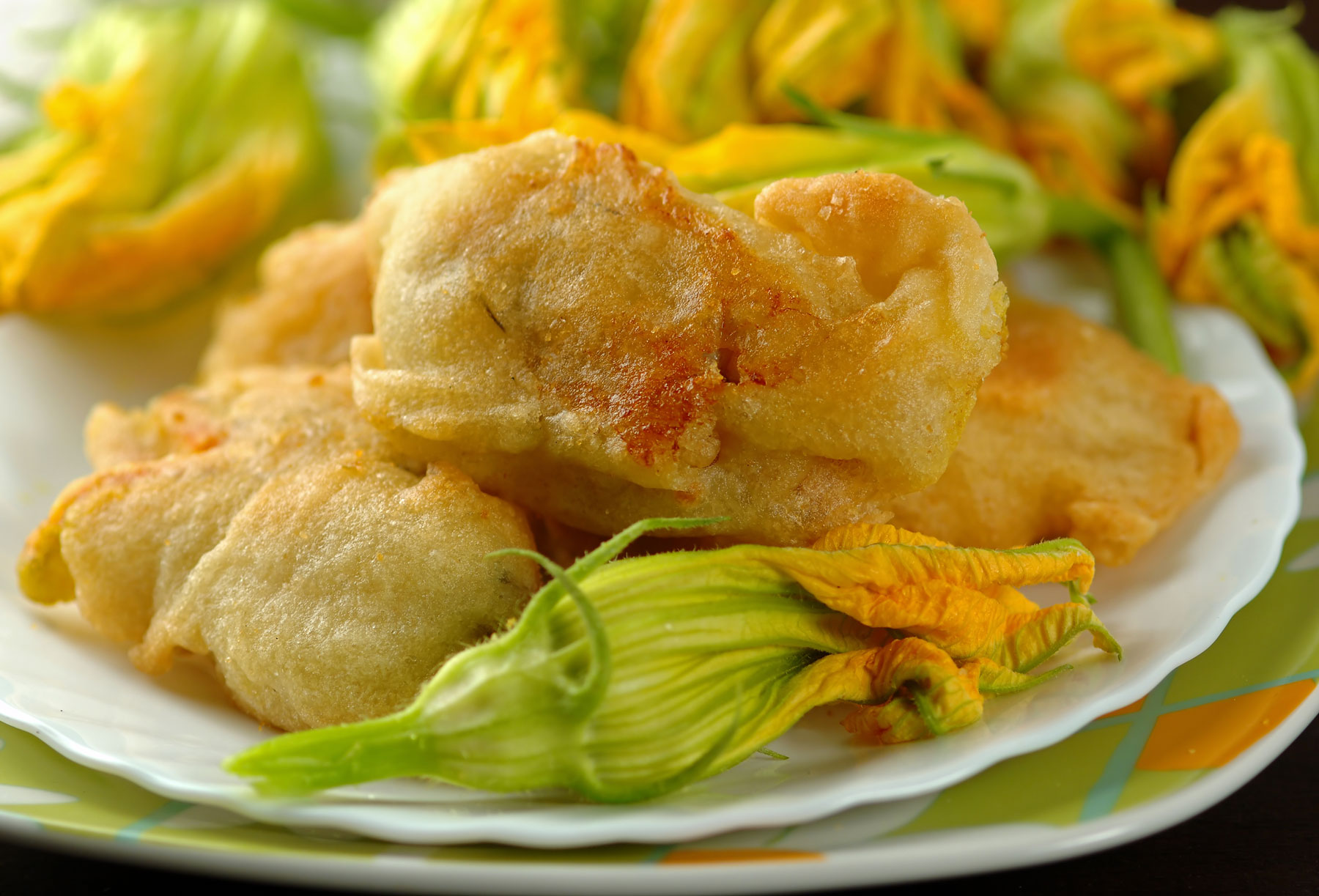 fried zucchini blossoms