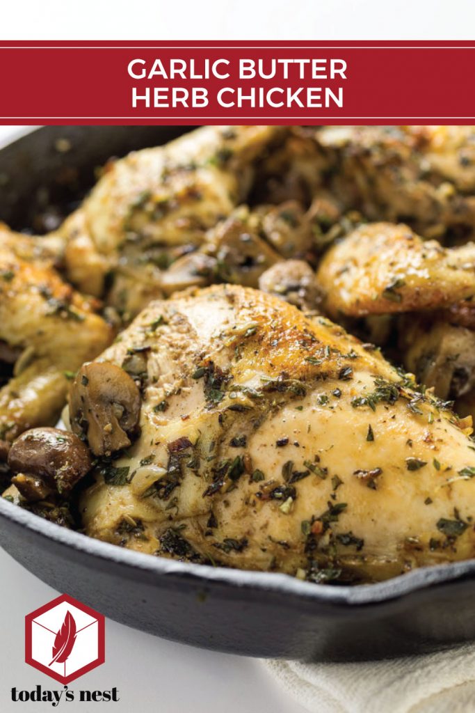 garlic butter herb chicken