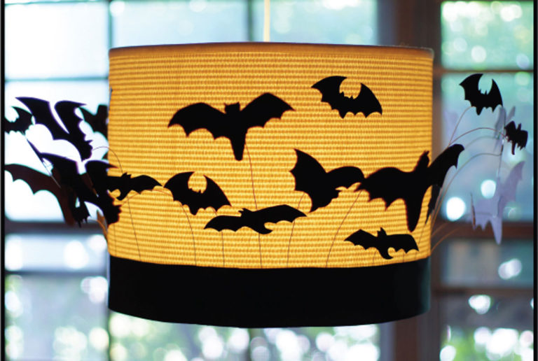 batty drum shade