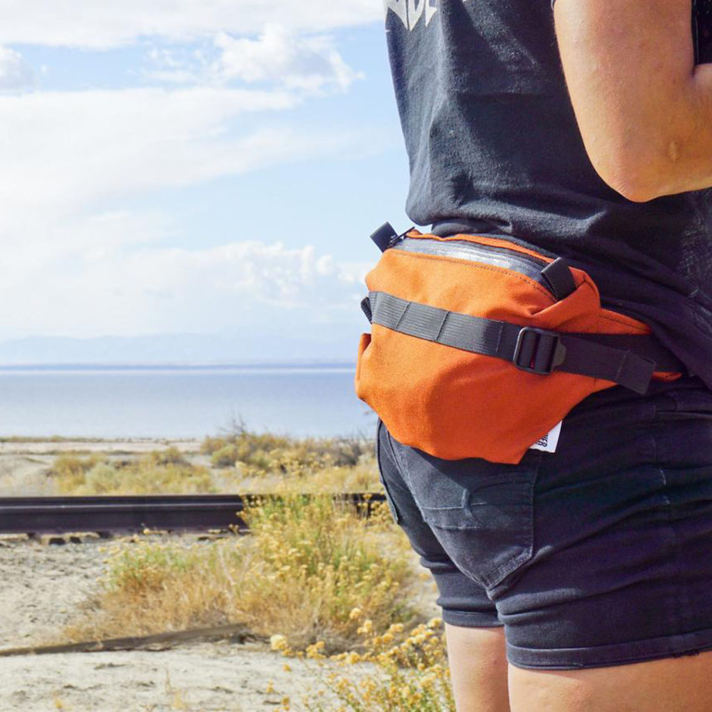 fanny pack for 9 COVID travel essentials