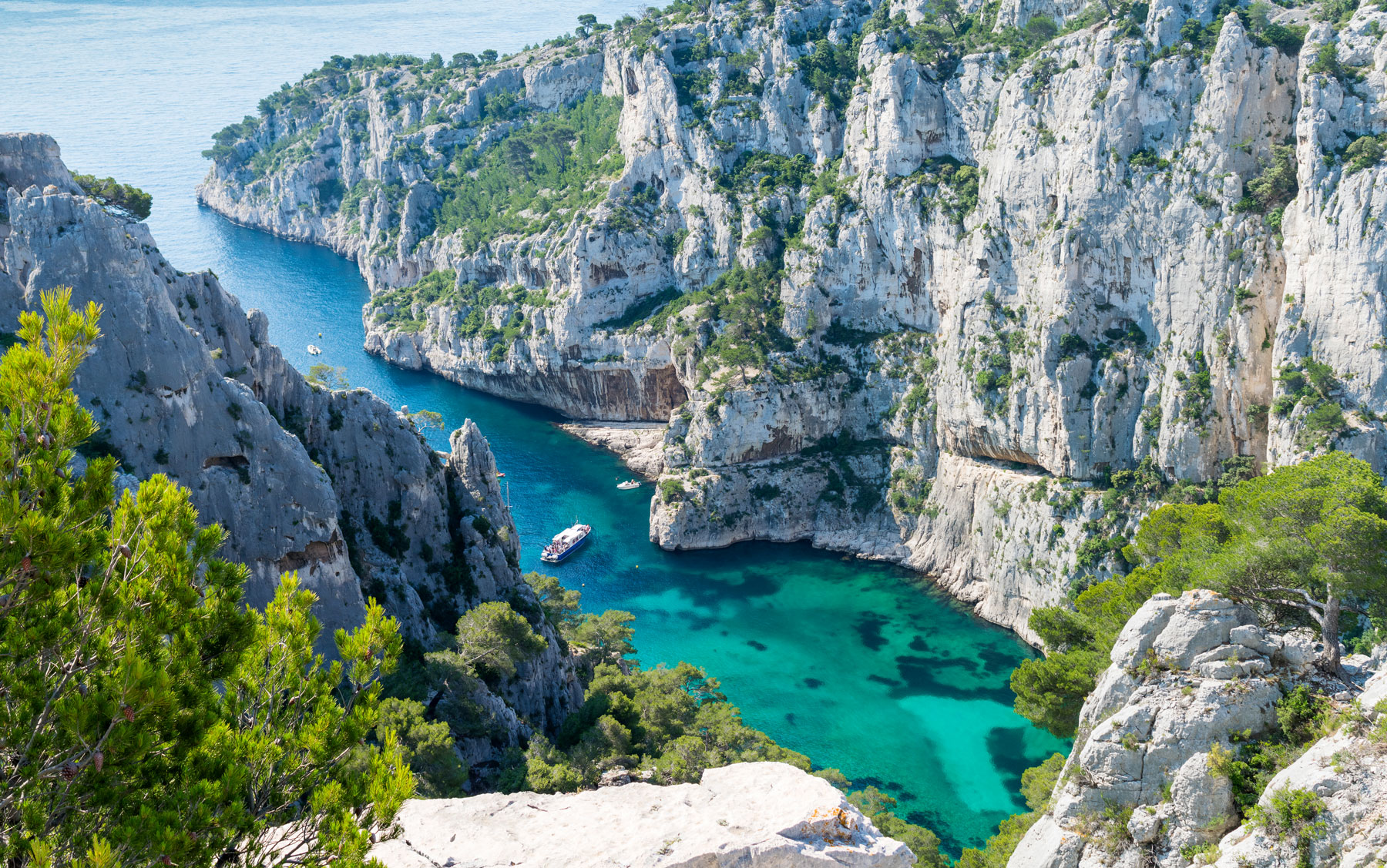 les calanques in Marseille, France