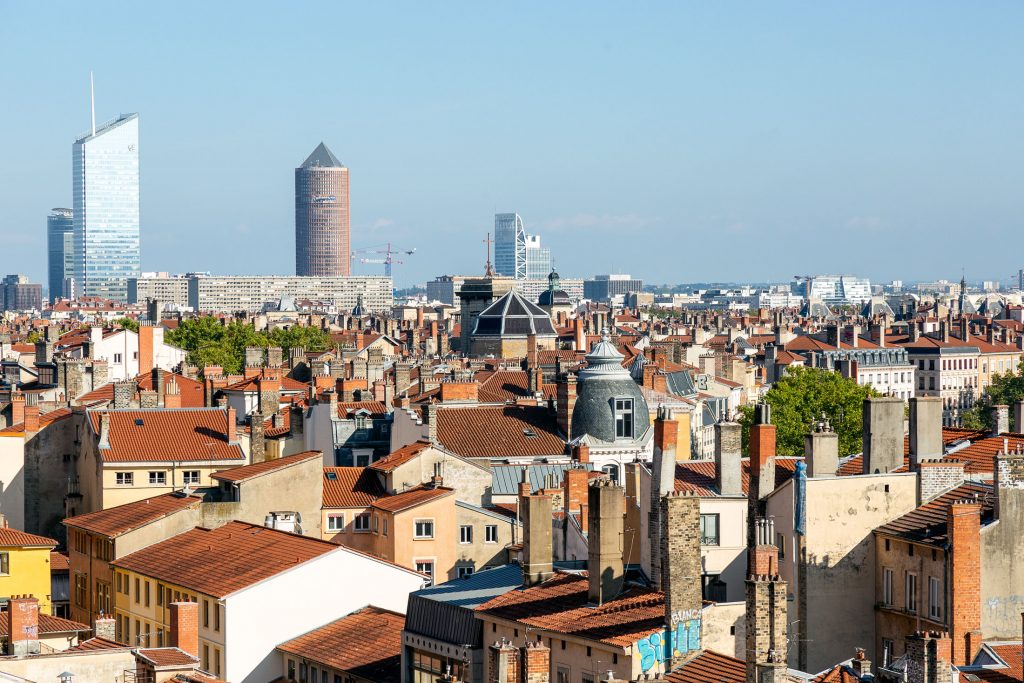 city view of Lyon
