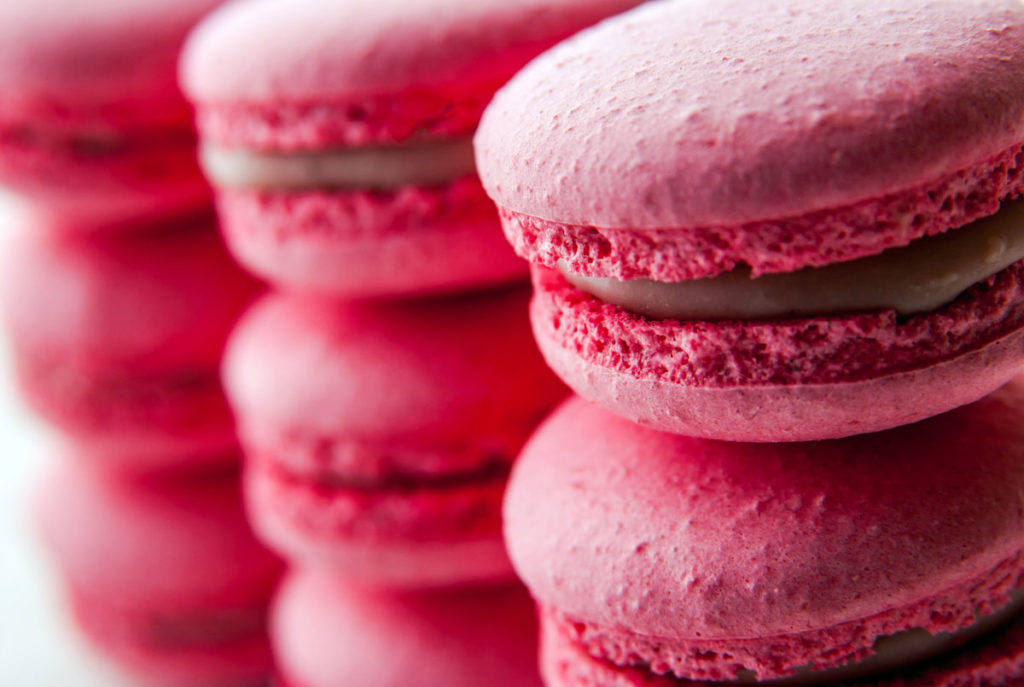 macarons with plum buttercream recipe