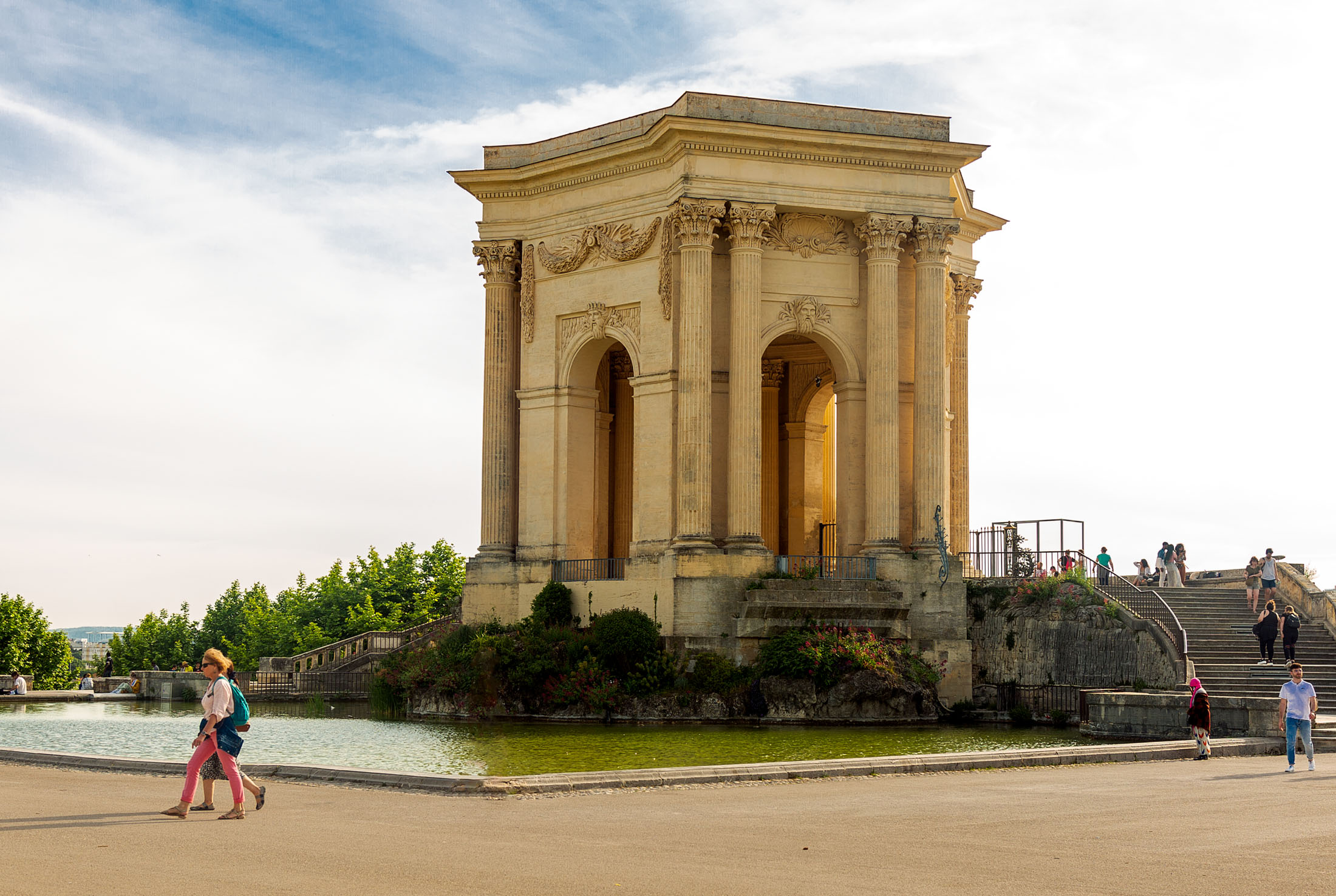 montpellier promenade de peyrou