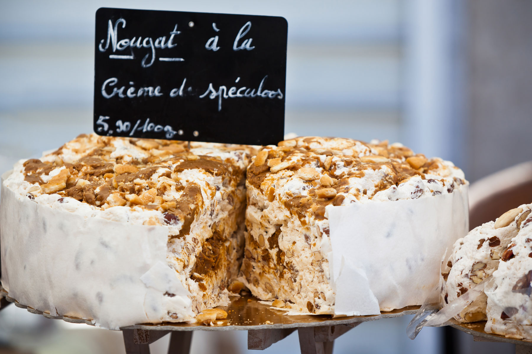 nougat in market