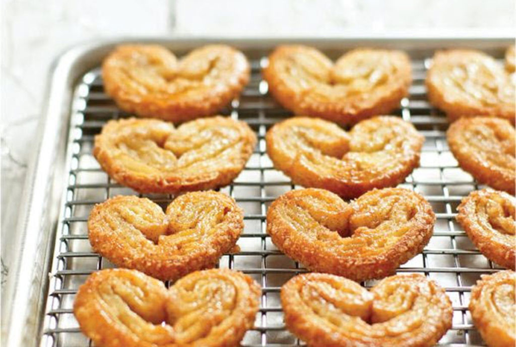 orange cinnamon palmier recipe