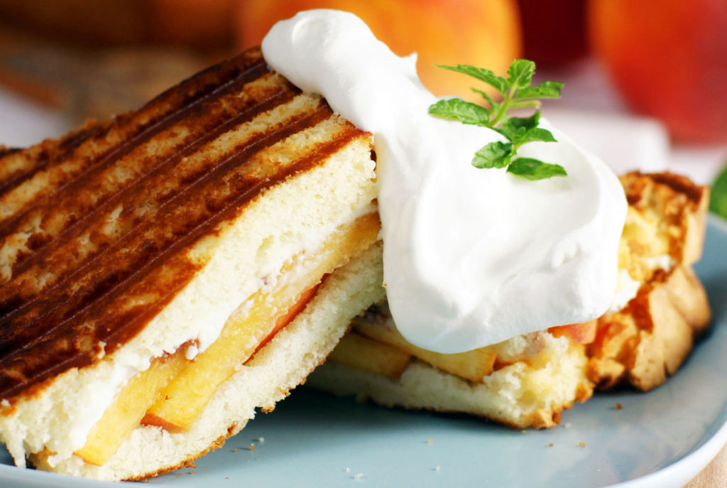 peaches and cream panini recipe