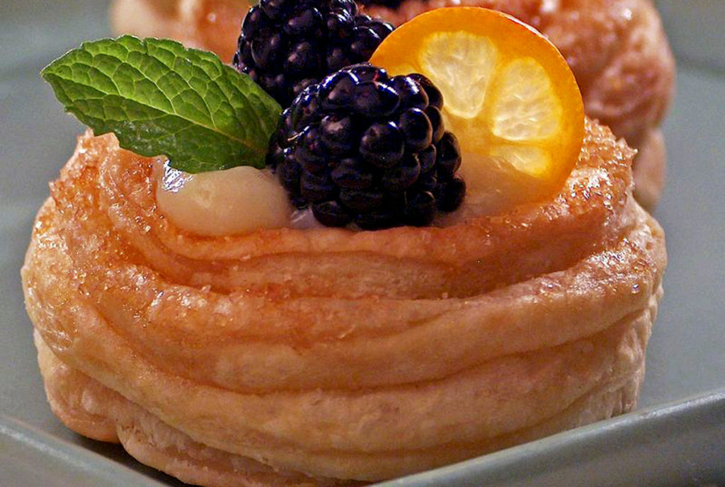 puff pastry with kumquat cream recipe