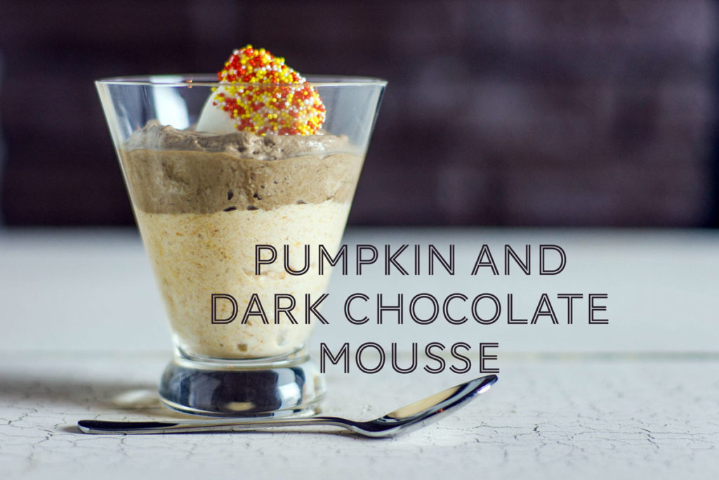 pumpkin and dark chocolate mousse recipe