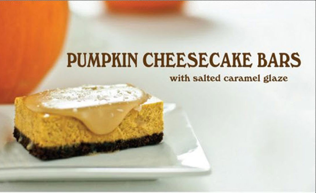 pumpkin cheesecake bar recipe
