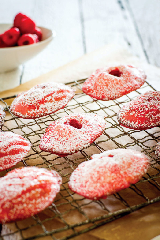 raspberry lime madeleines recipe