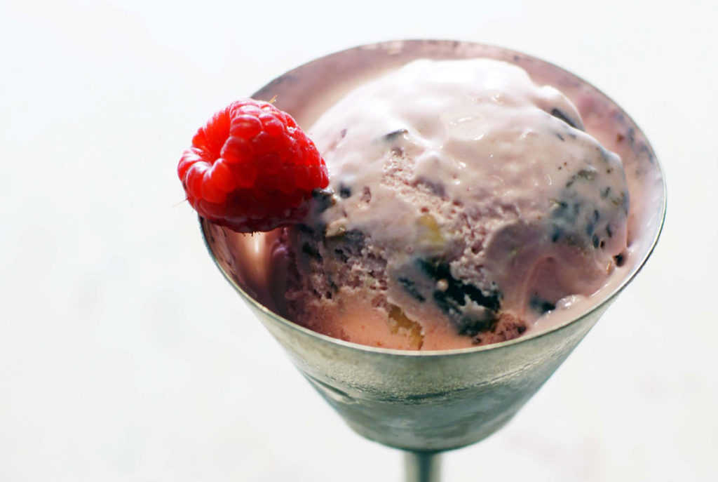 raspberry hazelnut ice cream recipe