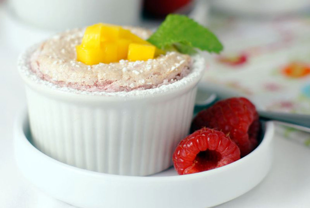 raspberry mango souffle recipe