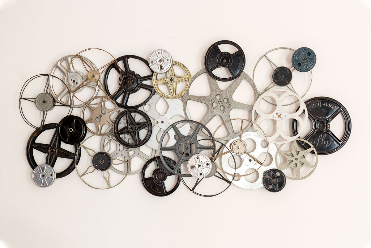 How to Make Wall Art from Vintage Film Reels - Today's Nest