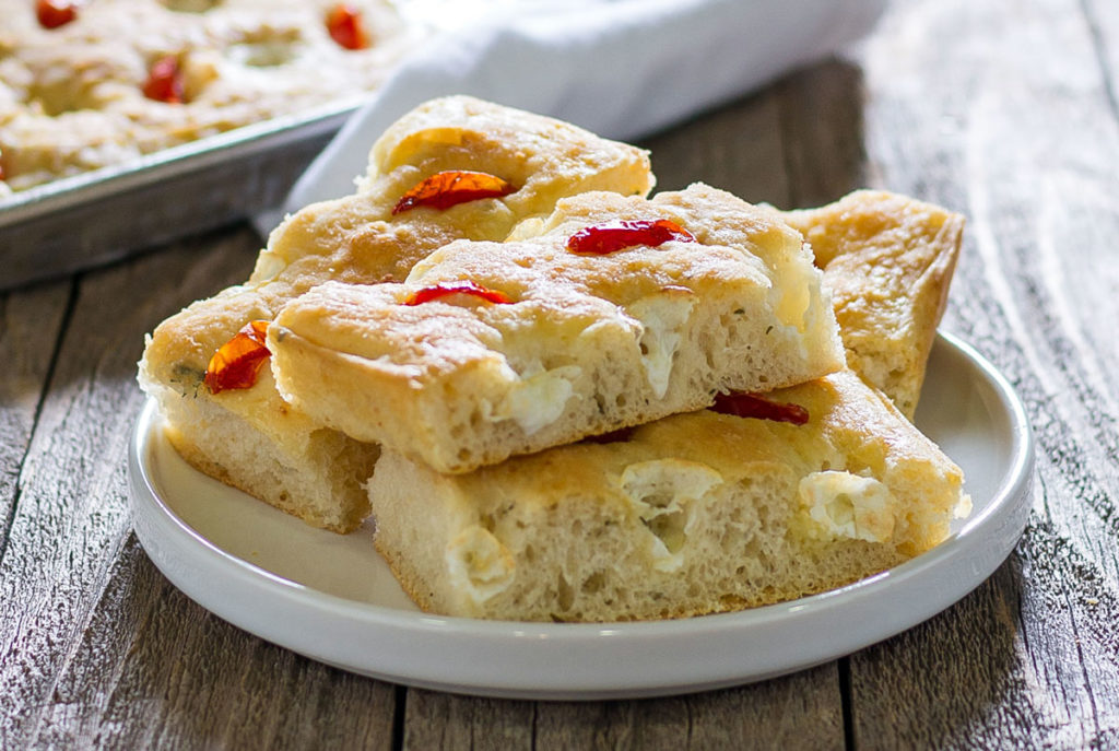 tomato mozzarella focaccia recipe