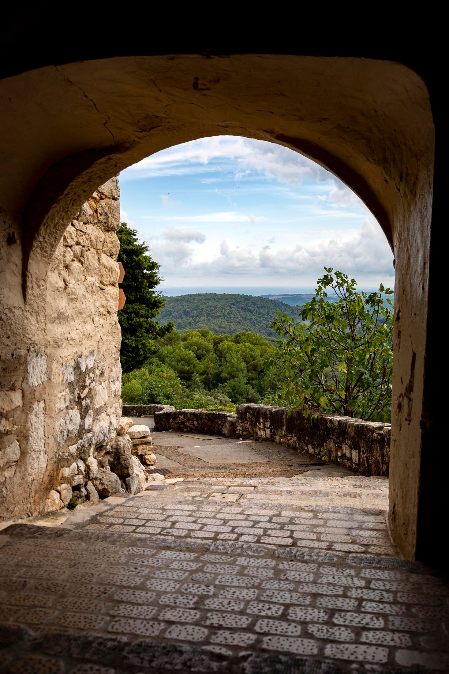 perched villages of côte d'azur - tourrettes sur loup