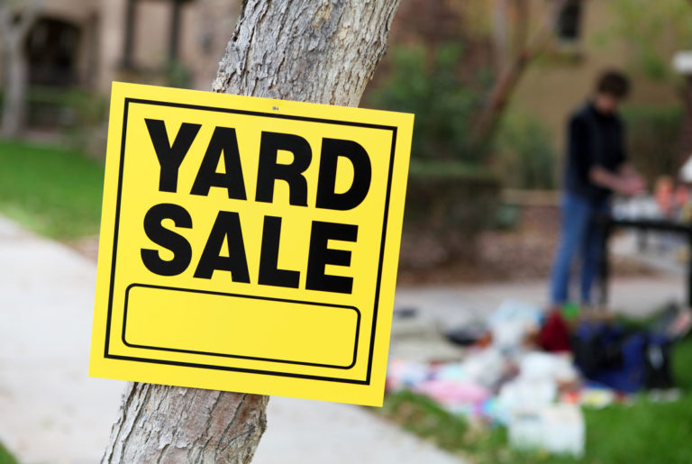 yard sale basics